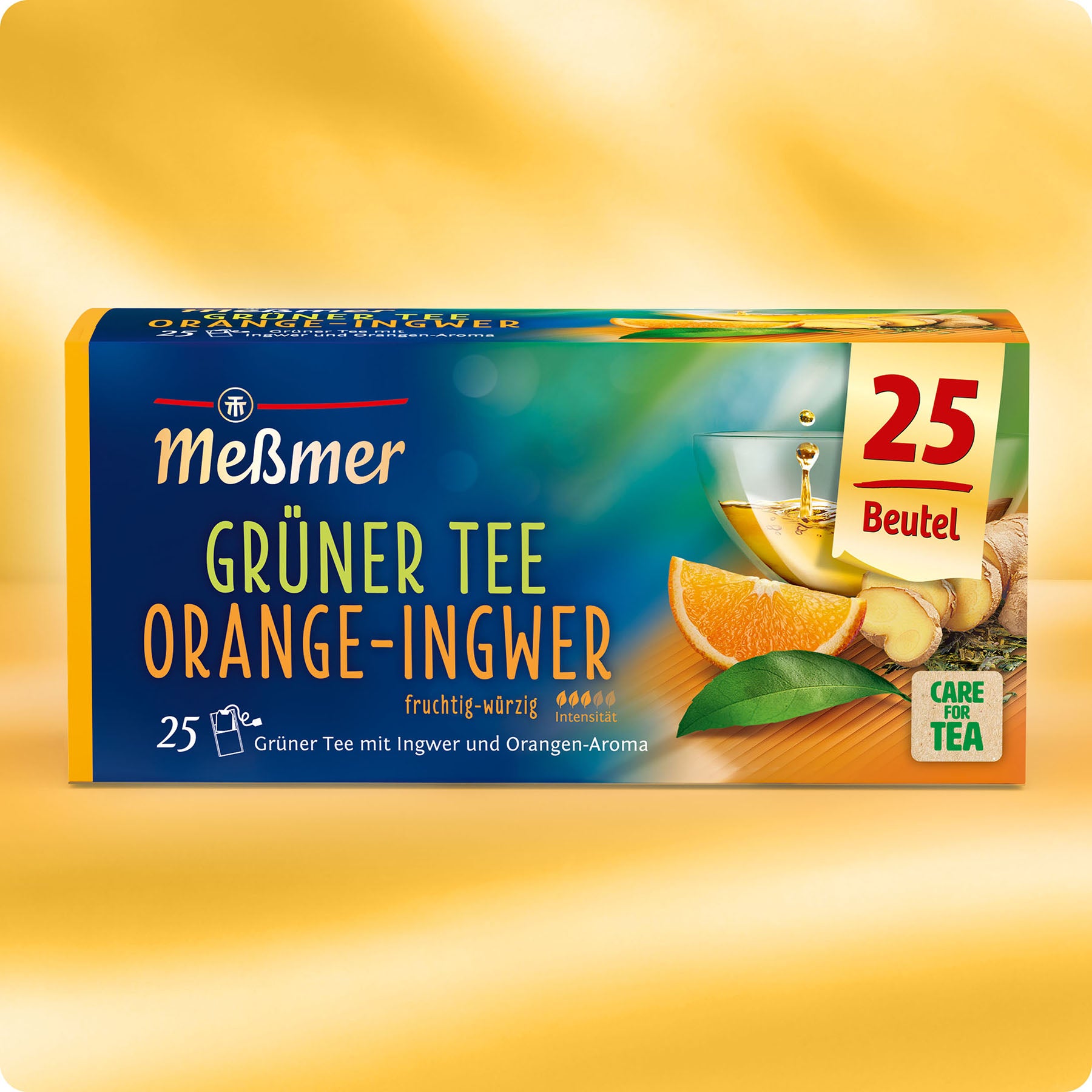 Grüner Tee Orange-Ingwer
