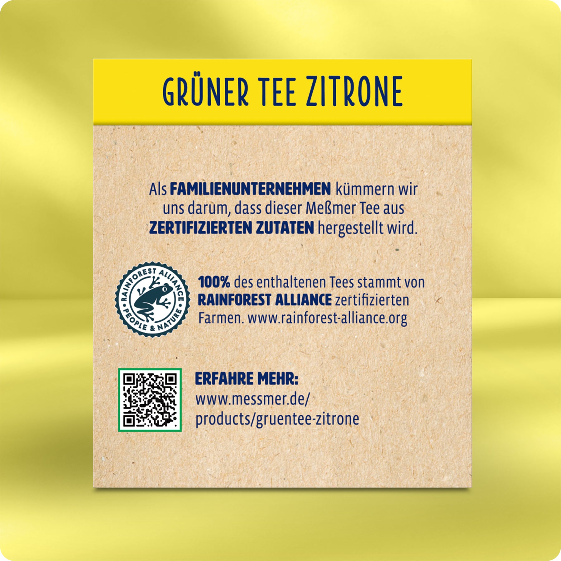 Grüner Tee Zitrone