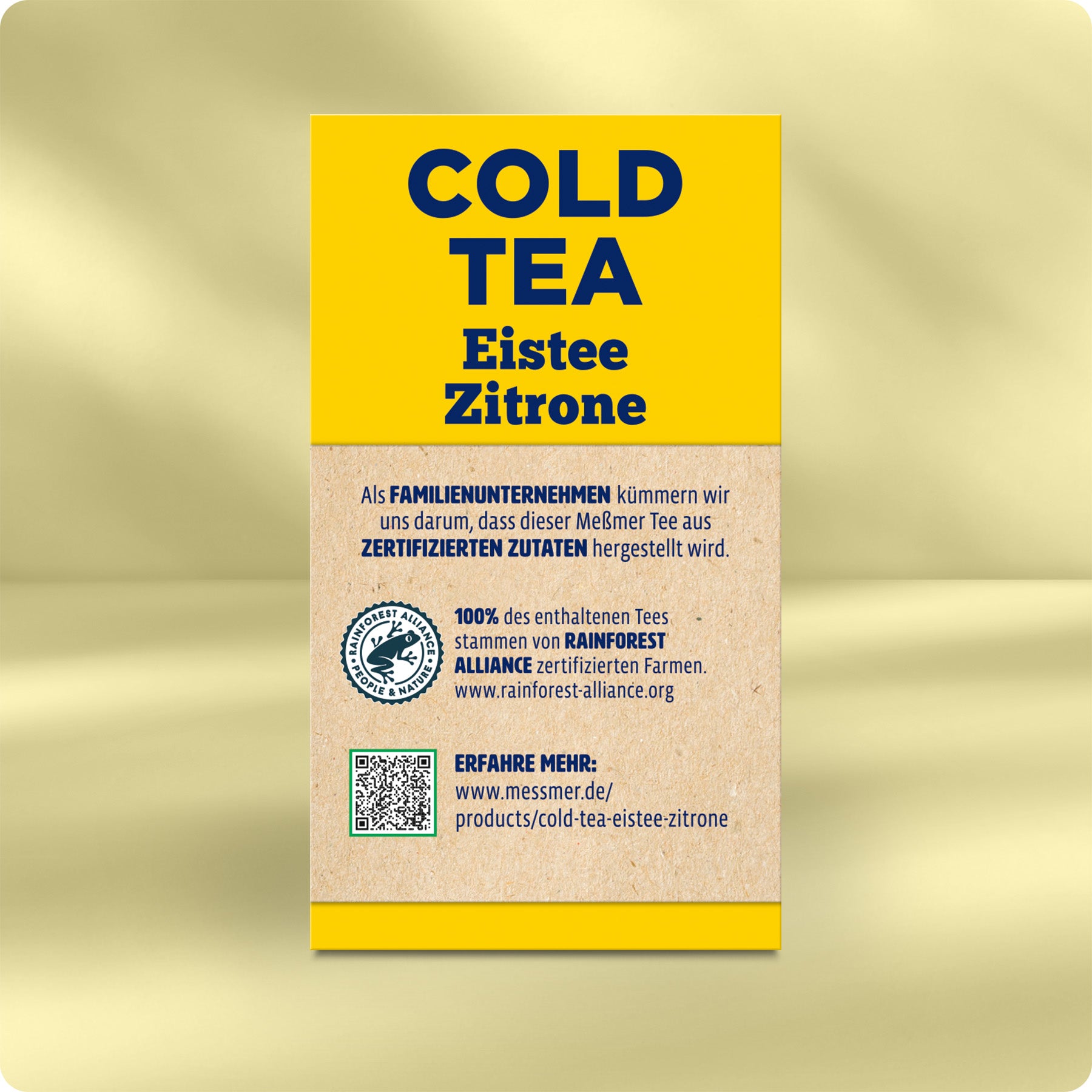 Cold Tea Eistee Zitrone