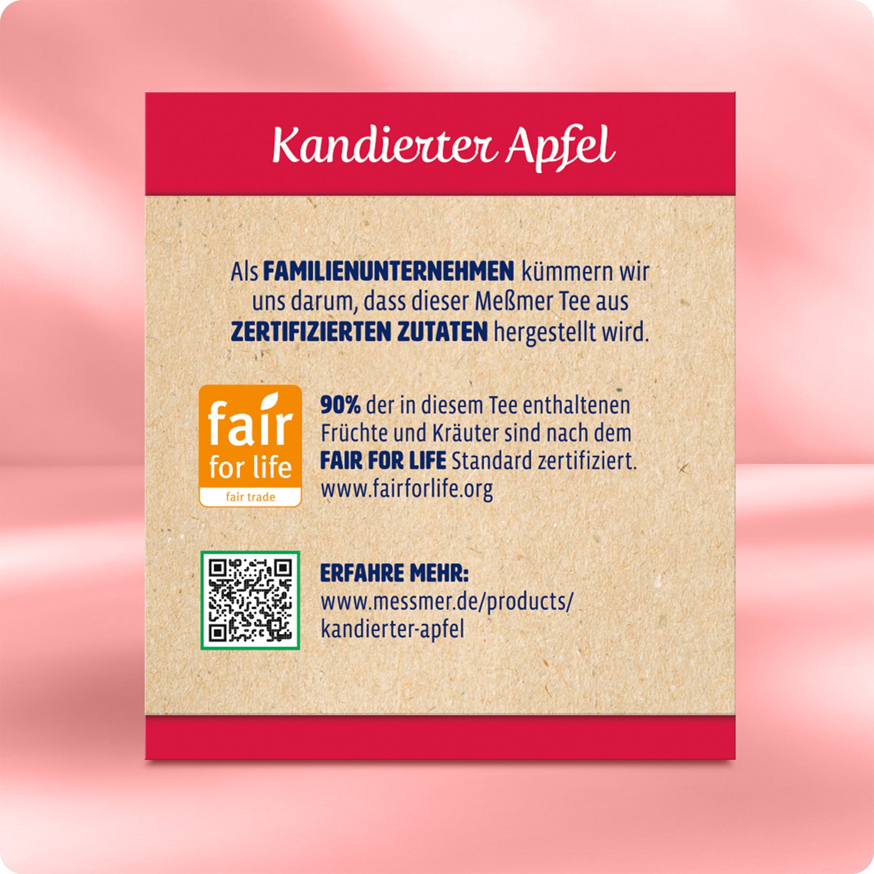 Kandierter Apfel