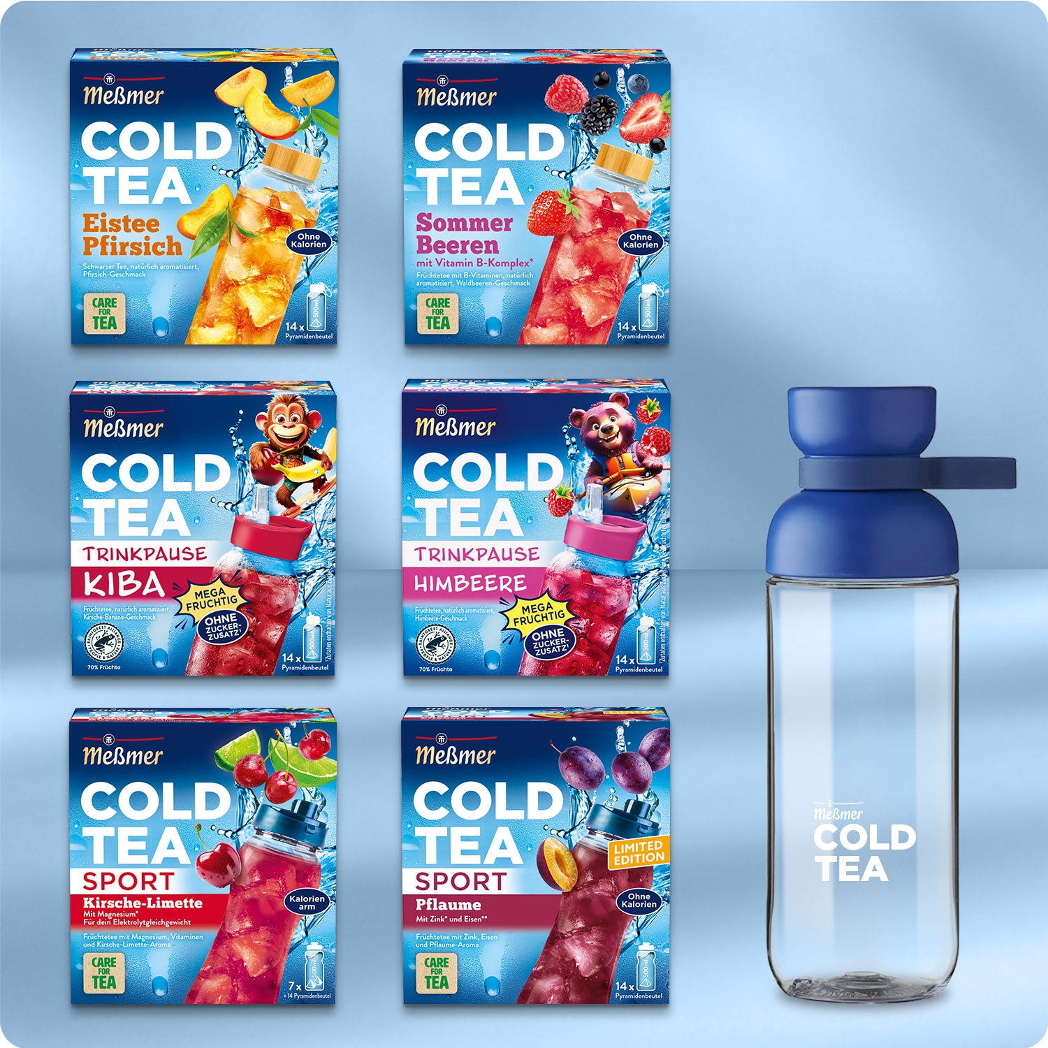 Cold Tea Selection