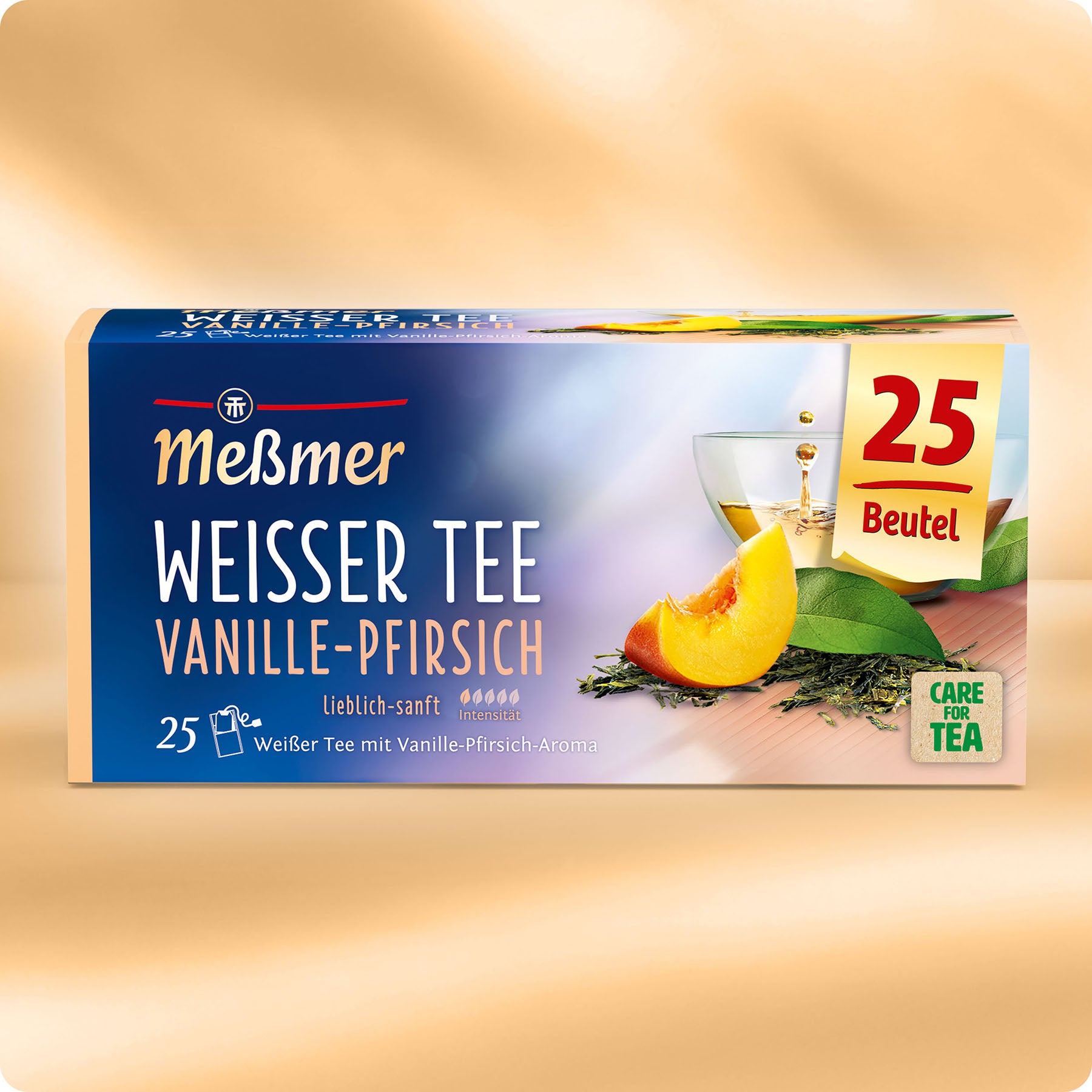 Weißer Tee Vanille-Pfirsich