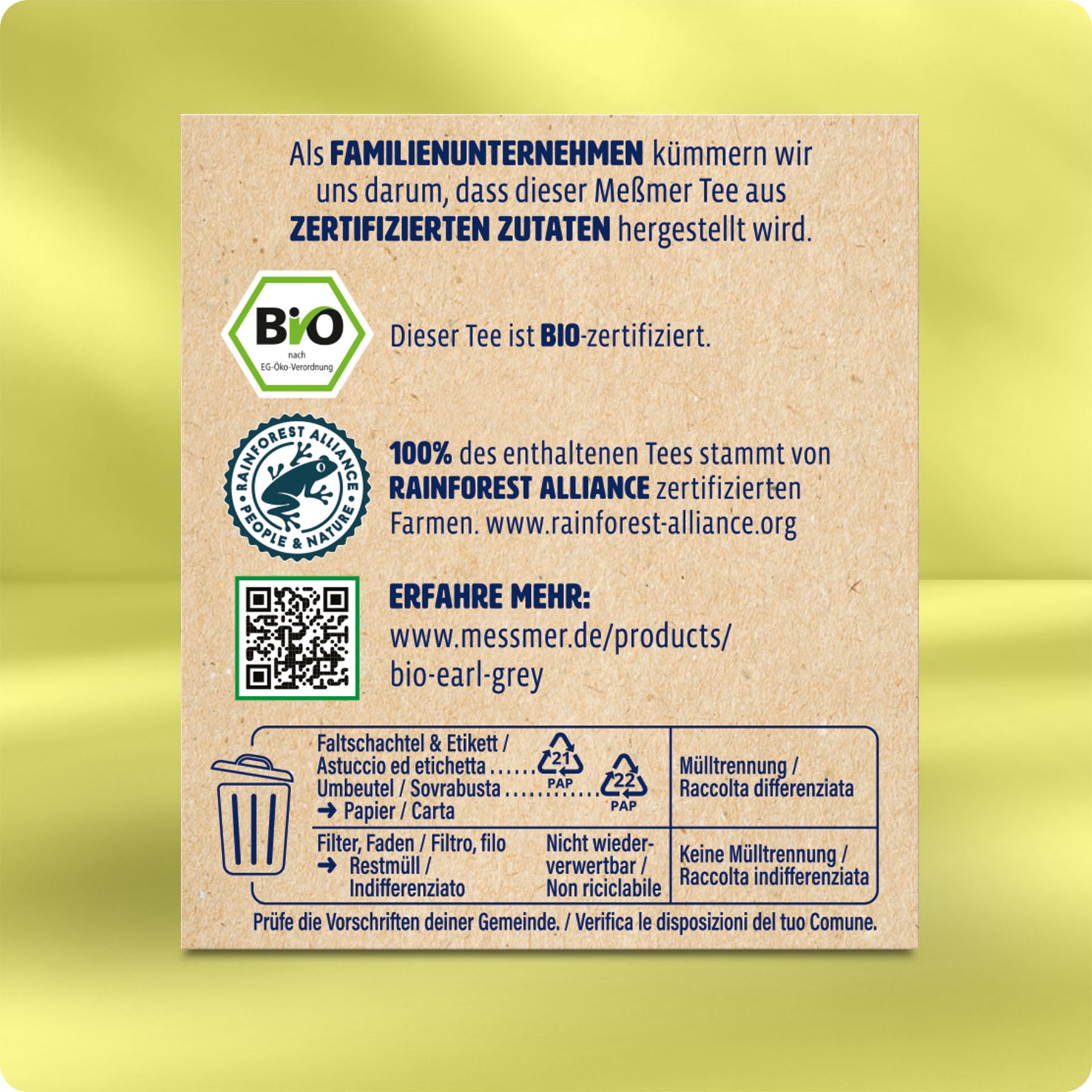 Bio Earl Grey