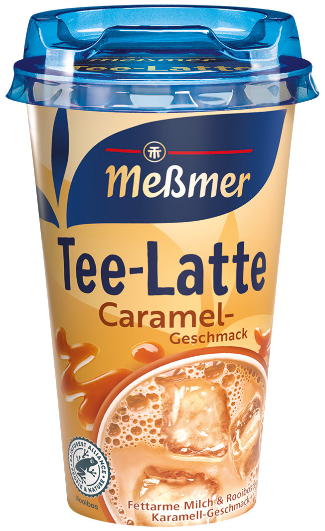 Tee-Latte Caramel-Geschmack