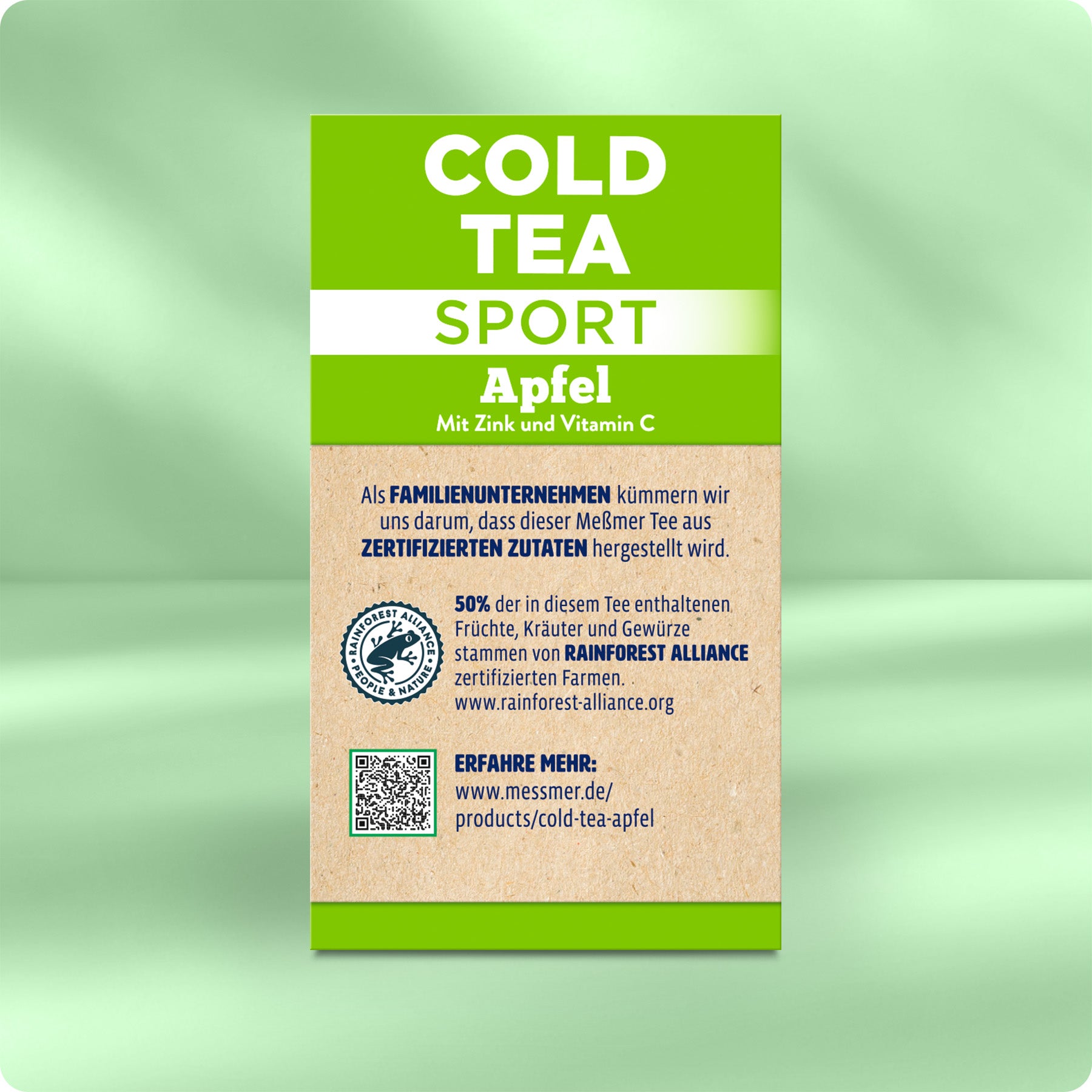 Cold Tea Apfel mit Zink und Vitamin C