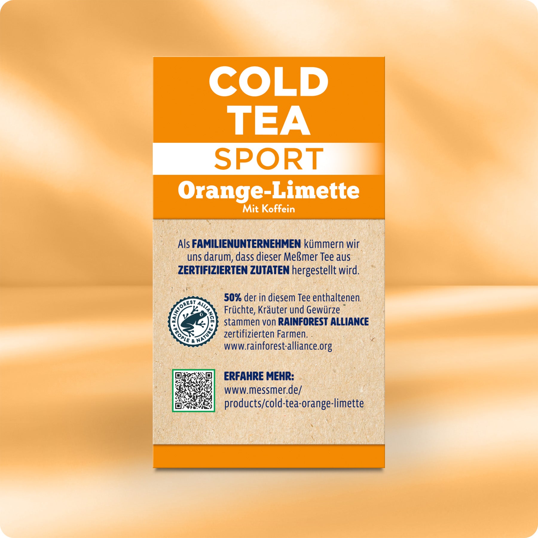 Cold Tea Orange-Limette mit Koffein